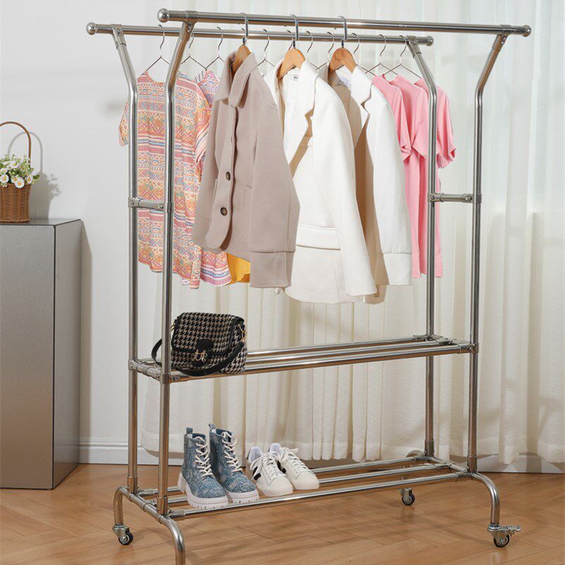 别墅室内外晾衣架落地加厚SUS304不锈钢移动晒衣架阳台大型凉衣架,收纳整理,置地/升降晾晒衣架,淘宝优惠券,粉丝福利购,淘宝优惠卷