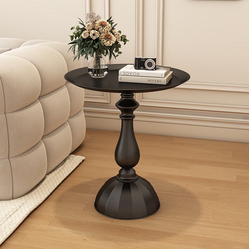 欧式铁艺边几小户型家用客厅沙发铁艺角几小圆桌卧室床头桌阳台桌,住宅家具,角几/边几,淘宝优惠券,粉丝福利购,淘宝优惠卷