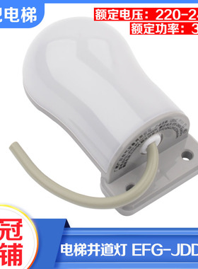 电梯LED井道灯EFG-JDD-01底坑照明灯防爆灯220V适用广日日立电梯