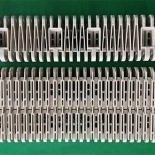 5997突肋网带链板节距57.15模块组输送带清洗机洗碗机传送带线PP