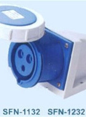 SFE上丰防水工业插座SFN-1232 32A 三级明装插座 三芯插座 IP67