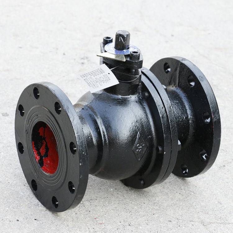 Q41F-16法兰球阀 铸铁球阀 手动球阀DN15 40 50 65 80 100 150