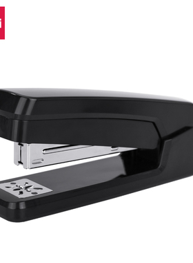 得力0434订书机24-6钉板可旋转中型订书机小号家用型订书器加厚