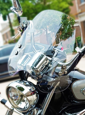 太子摩托车挡风玻璃前挡风板风挡板GZ150-A悦酷鑫源银钢力帆改装