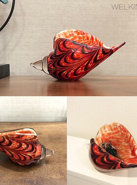 创意家居放钥匙的门口玄关客厅收纳摆件家居装饰手工艺术品大海螺