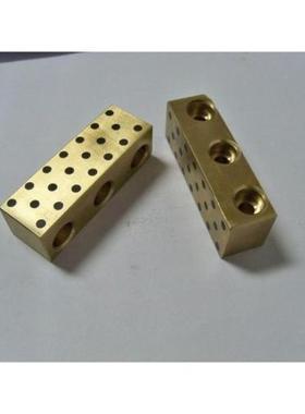 高力黄铜石墨铜耐磨块 SEWT铜合金滑块 加工定做 耐磨块