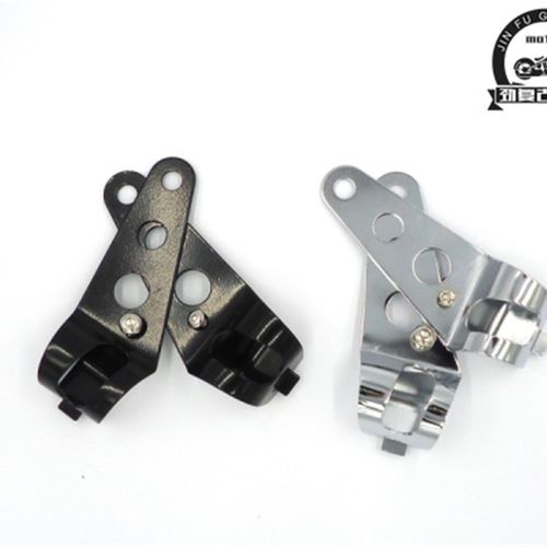 CG125摩托车复古改装大灯支架车头灯通用灯耳转灯支架GN鑫源棍王