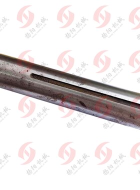 广州车床C6132A尾架主轴 尾座/尾台套筒 06014 莫氏4 长度270 槽8