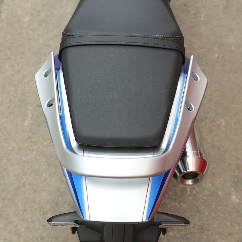 适用本田CB500SF后扶手一体铝合金扶手尾翼WH500一体式牛角扶手把