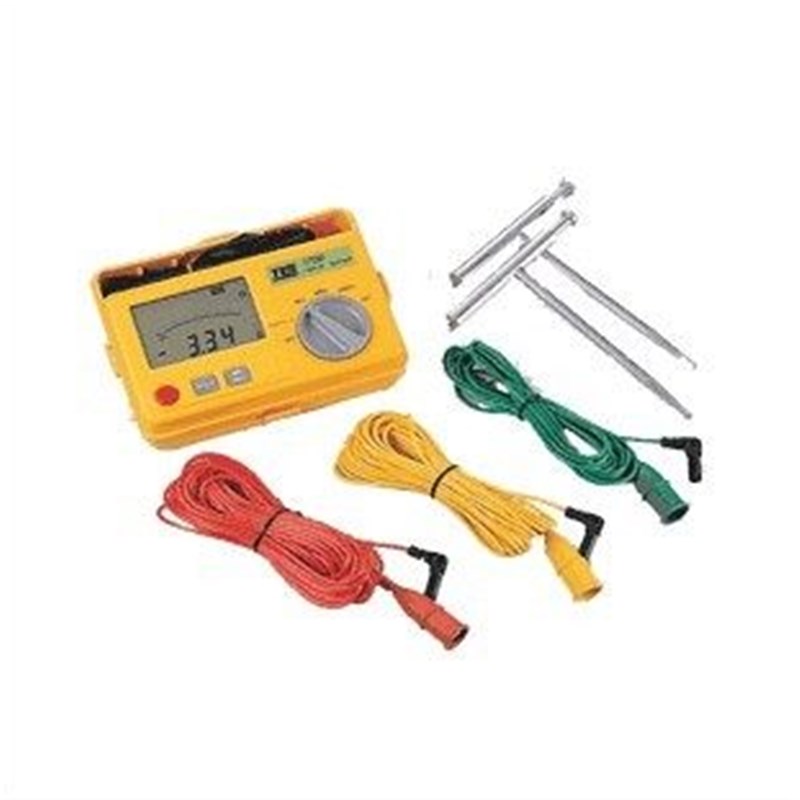 可开13%票中国台湾泰仕TES1700防雷接地电阻测试仪 接地电阻测