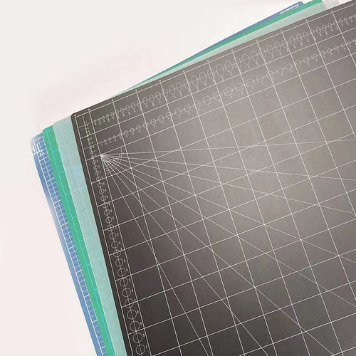 切割板手工写字广告彩色双面雕刻垫板介戒模型桌面保.护垫板大号