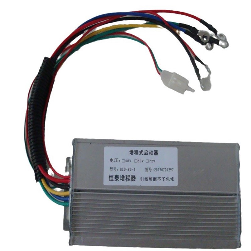 电动车增程器发电机全自动定频变频启动控制器48v60V72v控制器