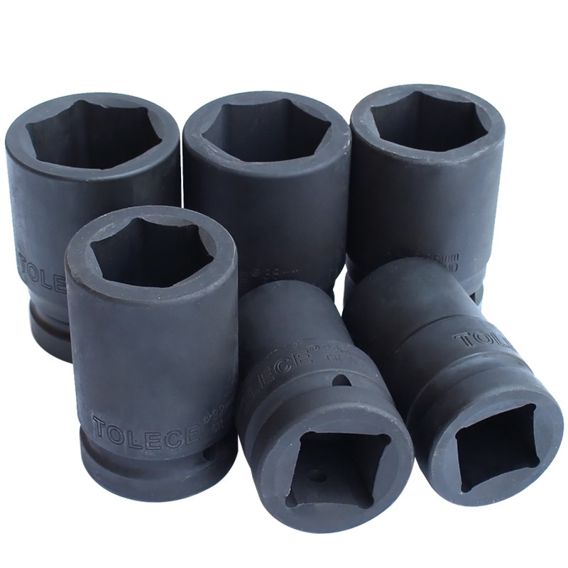 风炮套筒 拓力士1寸加长大风炮套头套装气动重型汽修扳手汽动套头