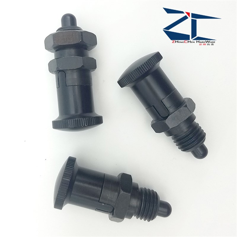 旋钮柱塞PXRAN PXRKN 短螺纹部型 铝合金旋钮