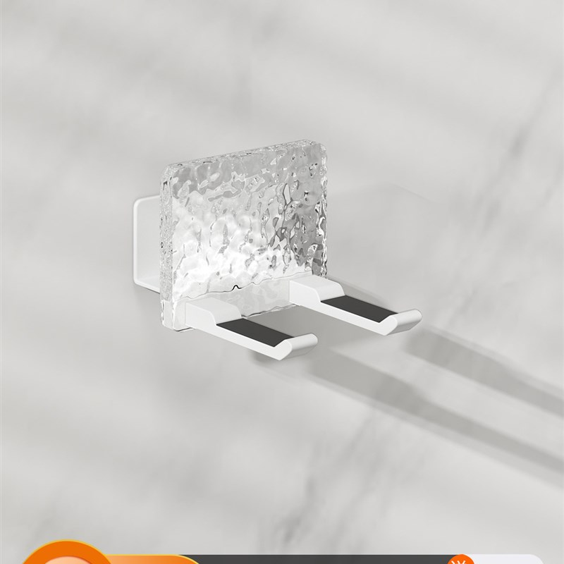 吹风机置物架免打孔卫生间电吹风挂架轻奢亚克力风筒支架收纳架