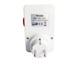 德式韩国自动断电插座欧标24小时循环机械多时段智能定时器开关