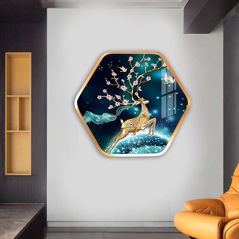 5d钻石画2021新款满钻客厅鹿卧室餐厅点贴钻砖秀粘十字绣水晶2022,居家布艺,钻石绣,淘宝优惠券,粉丝福利购,淘宝优惠卷