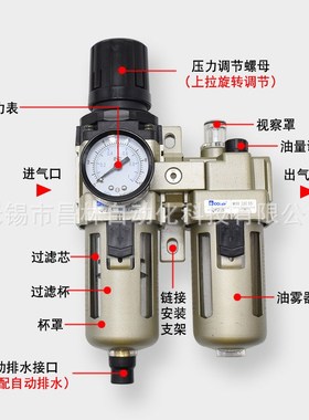 QEY215二联件QE108气源QL三联件QY QP QLPY325 106 108 215