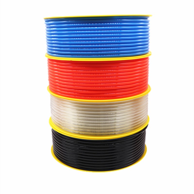 PU气管8*5/6*4/10*6.5 12*8高压气动空压机软管外径8mm 12mm 透明