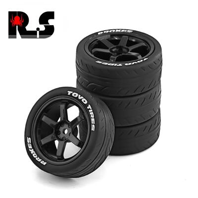 RS红蜘蛛1/10房车轮胎用于Traxxas HSP Tamiya Kyosho遥控车W110