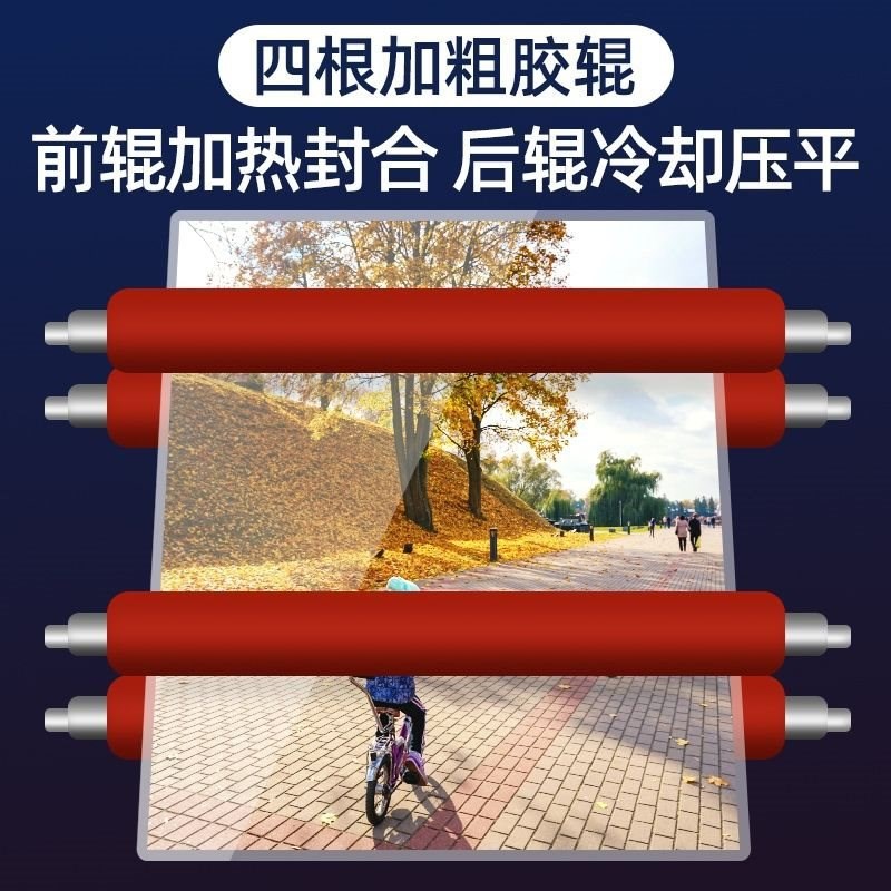 古德A3/A4塑封机办公过塑机照片过胶机家用相片压膜机家用封膜机