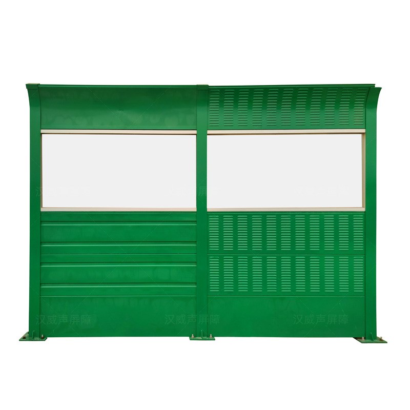 高速公路隔音墙百叶孔隔音板玻璃钢板声屏障屏体铝板隔音屏厂家