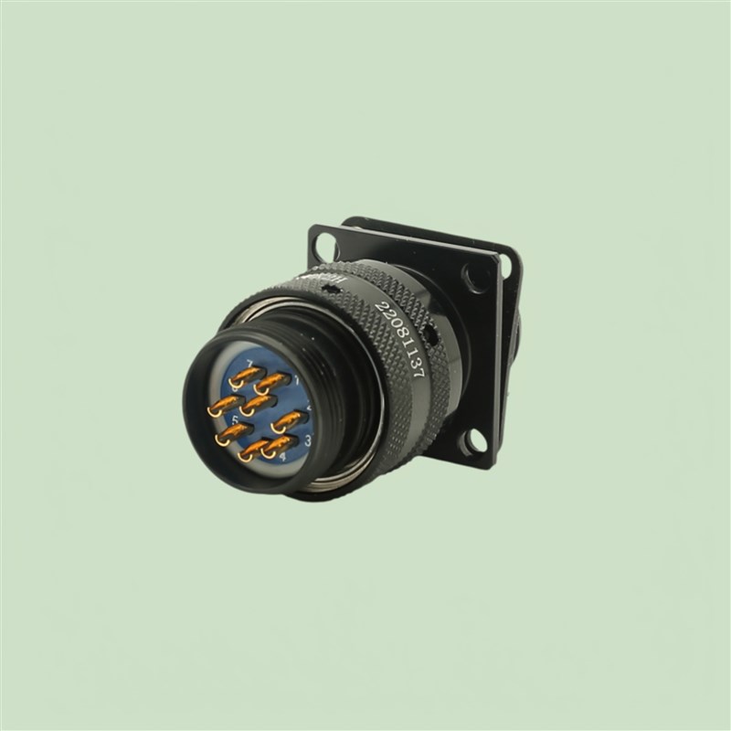 8芯圆形连接器 Y11X-1208ZJ10 +Y11X-1208TK2 插头插座航空插接件