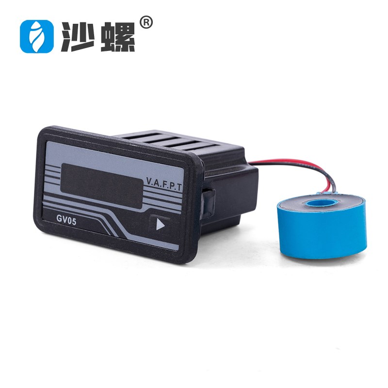 单相发电机组多功能显示表电流电压频率运行计时六合一数显表GV05