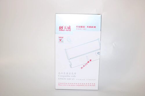 天威高品质兼容色带ERC45 黑色/Black 12.7MM*5M R TM-U330B U330