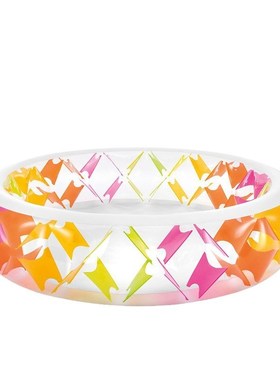 intex 56494 彩色成人家庭戏水池充气游泳池儿童海洋球池