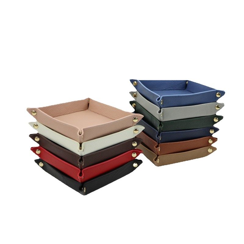 热销潮流皮质首饰化妆物品托盘桌面杂物便捷钥匙收纳盒家居置物盘,特色手工艺,其他特色工艺品,淘宝优惠券,粉丝福利购,淘宝优惠卷