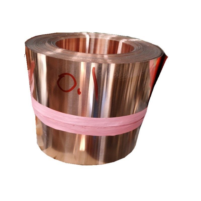 T2压延宽幅紫铜带 2*1000mm 宽紫铜带变频器 用软态T2高精紫铜带
