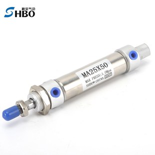 100 CA气动元 件 200 亚德客型不锈钢迷你气缸MA32 150