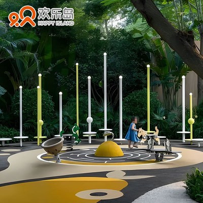 小区公园儿童主题乐园设计户外游乐设备厂家大型不锈钢滑梯定做