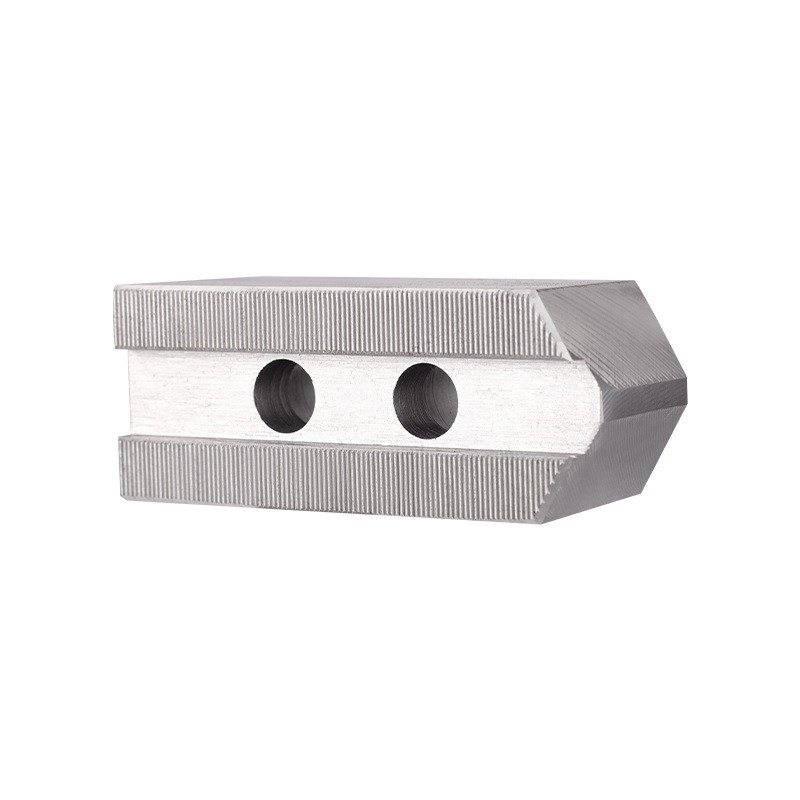 BK160 200 250气动三爪卡盘软爪生爪5 6 8 10寸安装梳齿1.0mm细齿