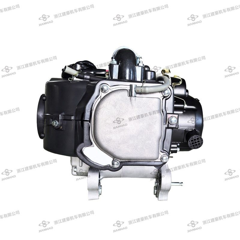 建豪厂家直销 踏板摩托车GY6-50/80cc长箱体发动机总成12寸轮43CM