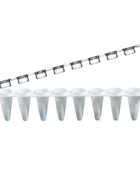 LABSELECT PST-0108-FT-W 0.1ml平盖八排管(含盖)白色120 套/盒