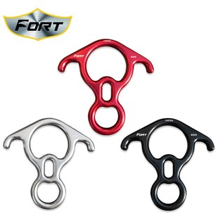 高空作业安全速降器攀岩探洞装备8字环下降缓降器牛角八字环