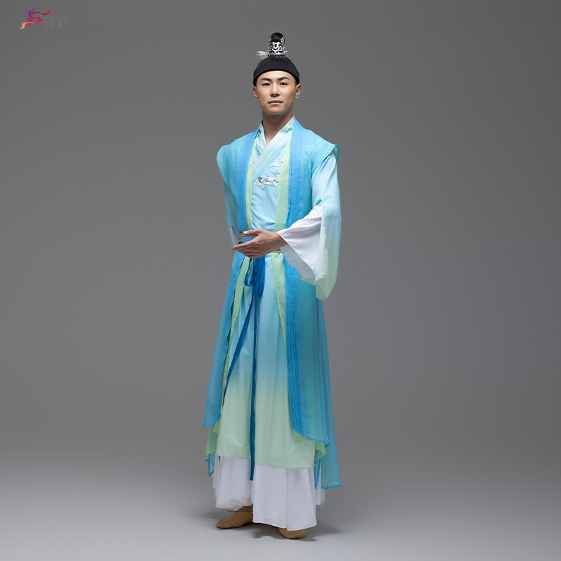 古典舞蹈桃花源记同款国风演出服图片