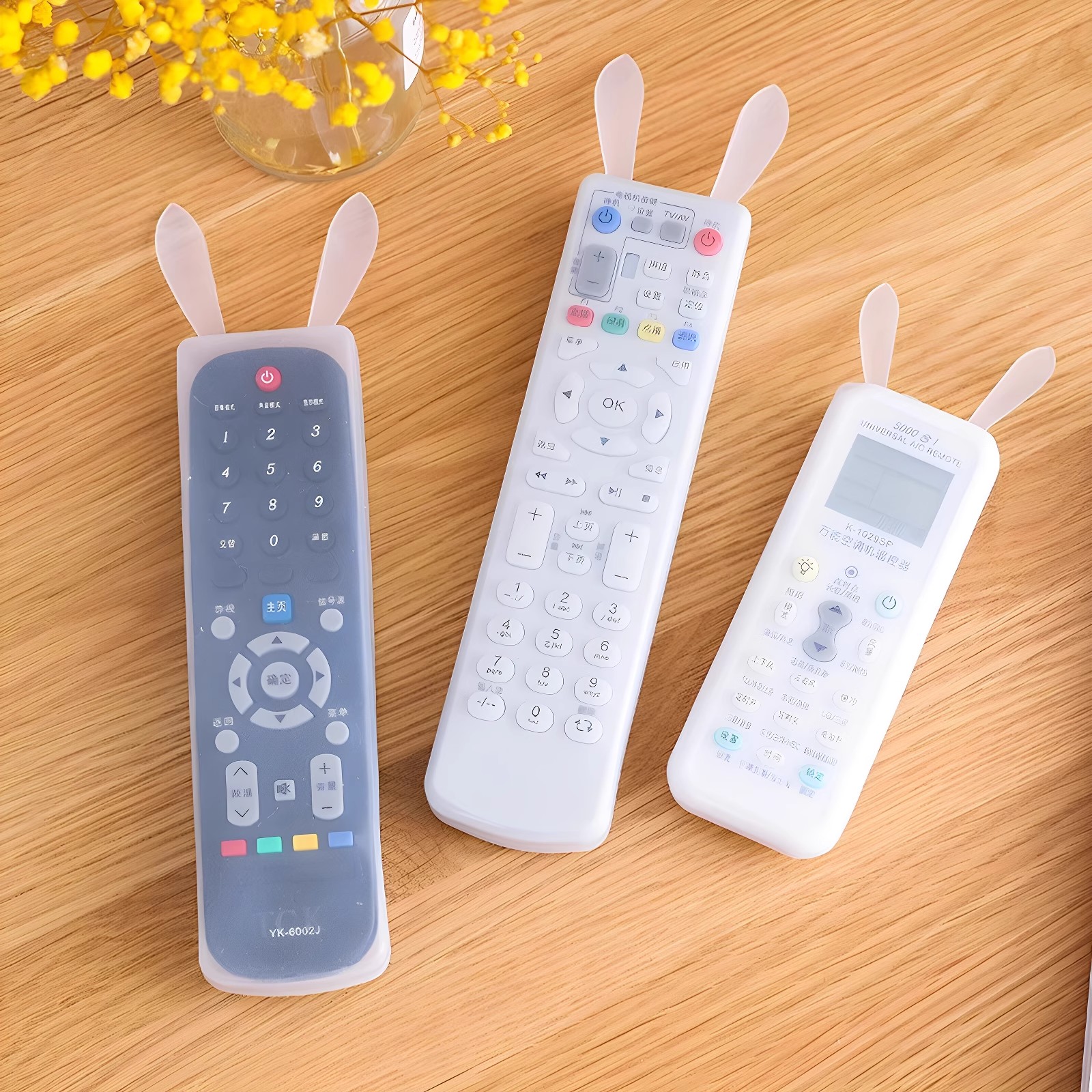 空调遥控器保护套硅胶通用全包板透明套子摇控制器防水防尘罩