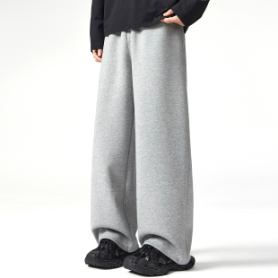 男2026春季 可束脚长裤 新款 直筒宽松休闲裤 男生美式 追素TS运动卫裤