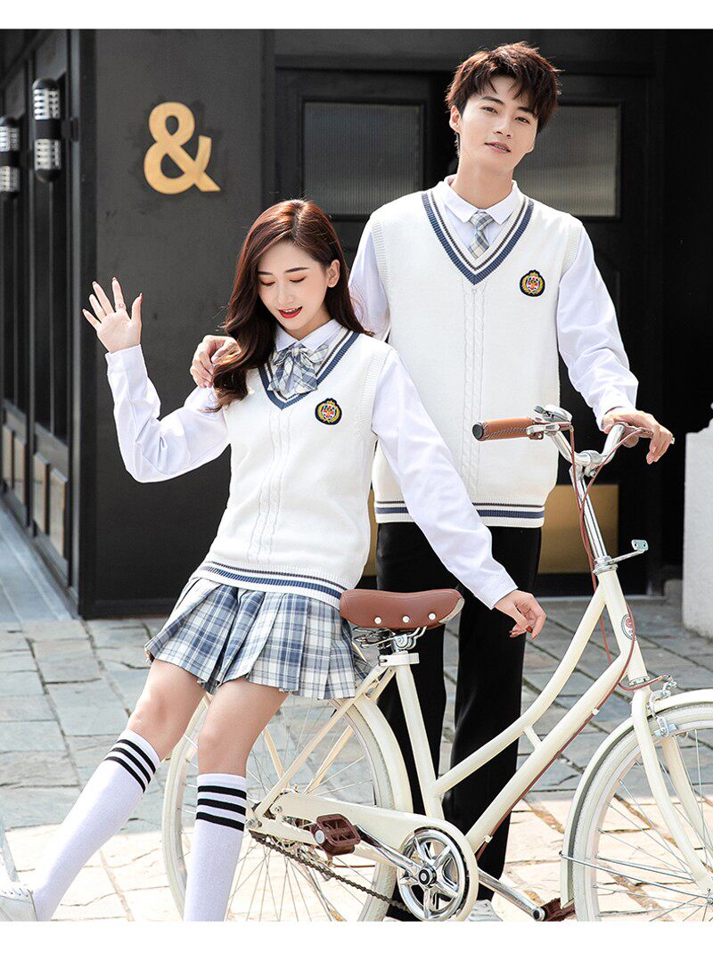 中小学生校服儿童班服JK马甲秋冬套G装幼儿园园服英伦风春秋亲子