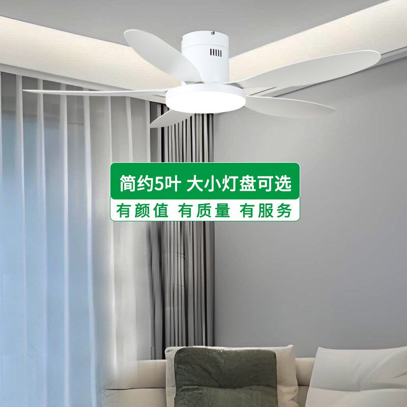吸顶灯风扇吊扇灯家用一体吊灯客厅低楼层带灯吊扇餐厅电风扇灯