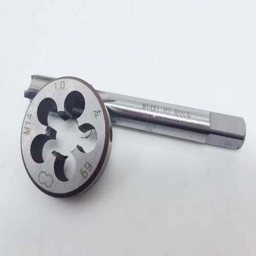 左牙机用丝锥 左牙圆板牙 组合套装一套J 公制粗细牙M3-M30