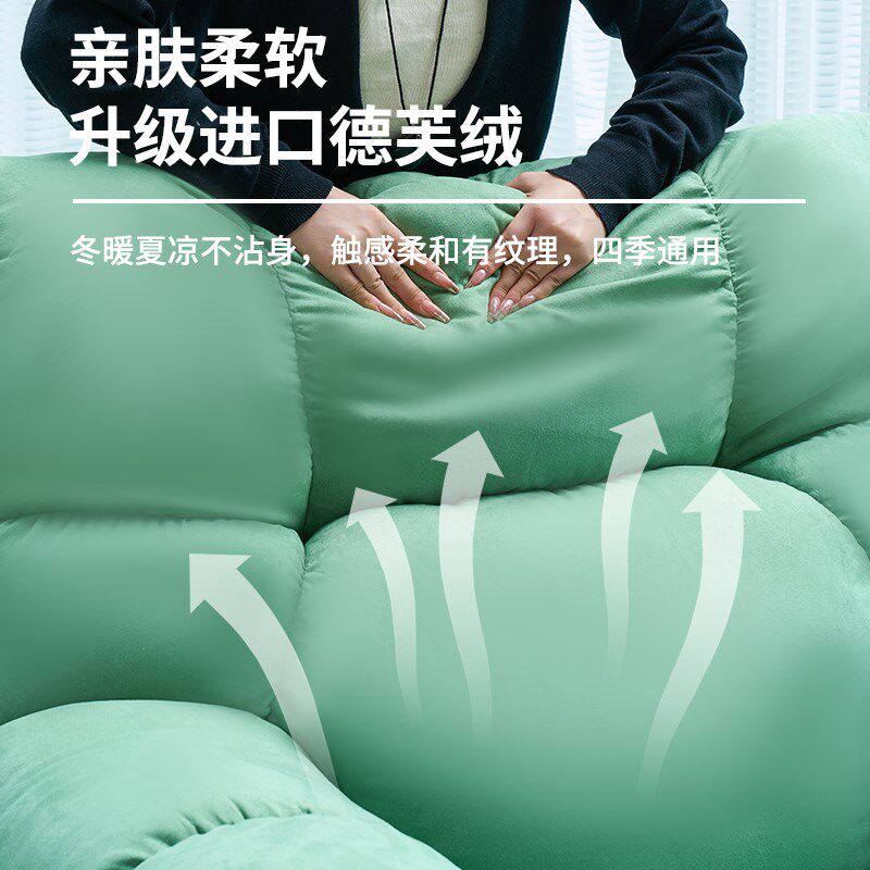 太空座舱懒人沙发可躺可睡多功能客厅云朵单人沙发椅电动泡芙沙发