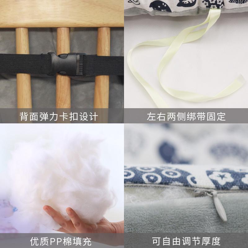 餐椅垫坐垫椅子垫子座椅宿舍椅垫连靠背垫靠垫靠背一体办公室北金