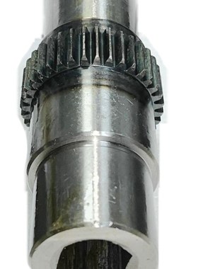 大连CDS6140/50车床配件 六方22x22 24x24 36齿 模数1.5  长140mm