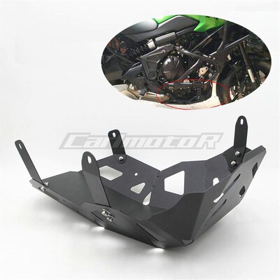 改装川崎 Versys 650 异兽650  KLE650 发动机保护板 底盘保护罩