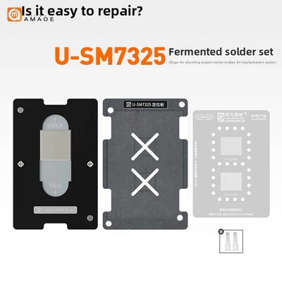 Amao易修适用于高通骁龙778g Cpu U-Sm7325 Sm7315分离式植锡网钢