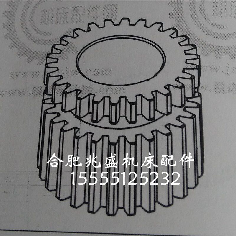 机床配件大河机床z525立式钻床齿轮z25/M3